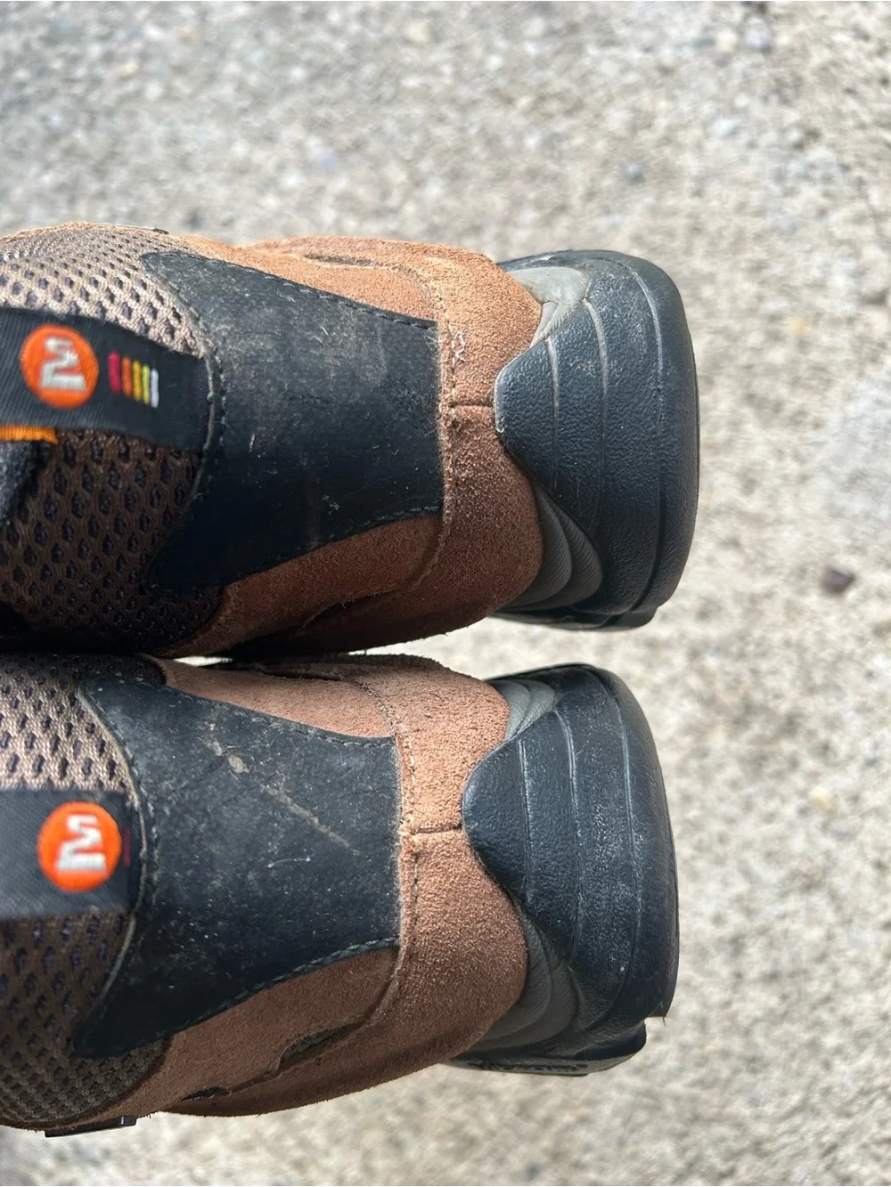 Merrell Brown Men's Hiking Boots - Waterproof Mid-Top Sz 11.5 M
